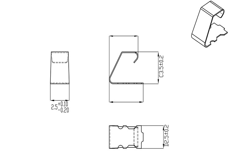 PCB板接地彈片高導(dǎo)電性SMT包裝